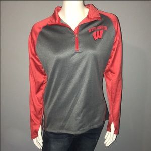 UW Badger 1/4 zip
